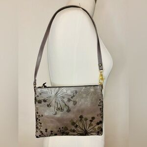 Ona Villier Amalfi Pouch Handmade in Spain Leather Handbag NWT